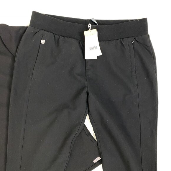 Figs Scrubs set Black New with tags Nala Polo Top Tidore trouser pant - Picture 3 of 11